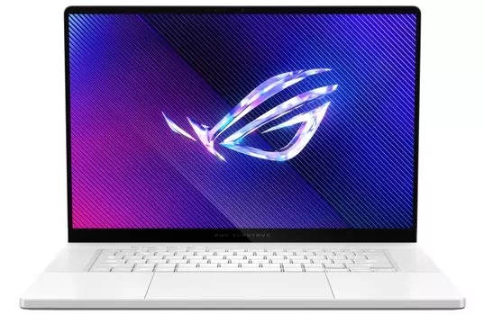 Ноутбук ASUS ROG Zephyrus G16 GA605WI-QR049 90NR0J92-M001Y0 Ryzen AI 9 HX 370/32GB/1TB SSD/RTX 4070 8GB/16" WQXGA OLED/cam/BT/WiFi/noOS/White