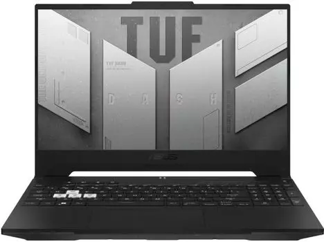 Ноутбук ASUS TUF Dash F15 FX517ZM-HQ104 i7-12650H/16GB/512GB SSD/RTX 3060 6GB/15.6" FHD IPS/BT/WiFi/noOS/black