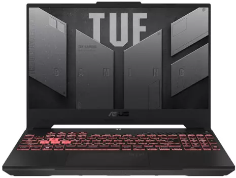 Ноутбук ASUS TUF Gaming A15 FA507RC-HN059 90NR09R2-M005W0 Ryzen 7 6800H/8GB/512GB SSD/GeForce RTX 3050 4GB/15.6" FHD IPS/WiFi/BT/Cam/noOS/grey