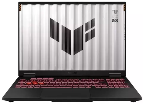 Ноутбук ASUS TUF Gaming A16 FA608WV-QT053 90NR0J01-M00390 Ryzen AI 9 HX 370/16GB/1TB SSD/GeForce RTX 4060 8GB/16" IPS/WiFi/BT/cam/noOS/grey