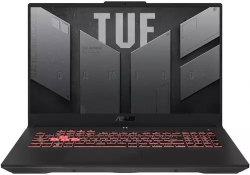 Ноутбук ASUS TUF Gaming A17 FA707RE-HX040W 90NR08X1-M00290 Ryzen 7 6800H/16GB/512GB SSD/GeForce RTX 3050 Ti 4GB/17.3" FHD IPS/WiFi/BT/Cam/Win11Home/gr