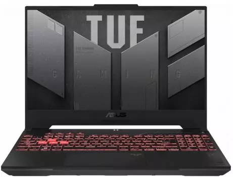 Ноутбук ASUS TUF Gaming F15 FX507VU-LP150 90NR0CJ7-M00B10 i7-13620H/16GB/512GB SSD/GeForce RTX 4050 6GB/15.6" FHD IPS/WiFi/BT/cam/noOS/mecha gray
