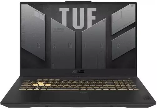 Ноутбук ASUS TUF Gaming F17 FX707ZV4-HX018W 90NR0FB5-M004S0 i7 12700H/16GB/1TB SSD/GeForce RTX4060 8GB/17.3" IPS FHD/WiFi/BT/Cam/Win11Home/grey