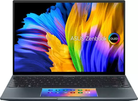 Ноутбук ASUS UX5400EA-KN274W 90NB0TA3-M002U0 i5-1135G7/8GB/512GB SSD/Iris Xe graphics/32GB Intel Optane/14" OLED WQXGA/Win11Home/Pine Grey