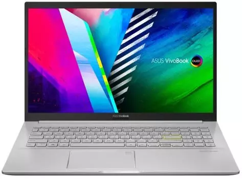 Ноутбук ASUS VivoBook 15 OLED M513UA-L1427W 90NB0TP2-M002Y0 Ryzen 7 5700U/16GB/512GB SSD/noDVD/Radeon Graphics/15,6"/Cam/BT/WiFi/Win11Home/Transparent