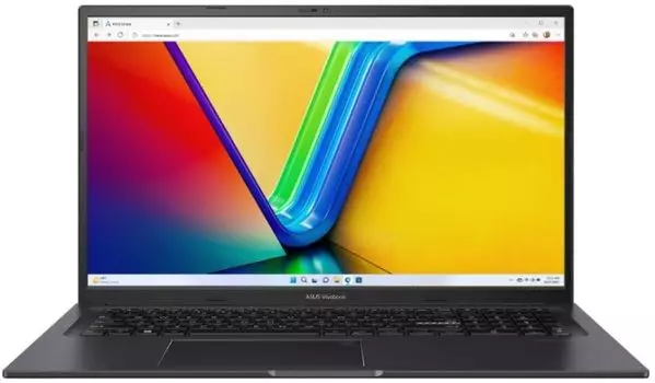 Ноутбук ASUS Vivobook 17X M3704YA-AU085 90NB1192-M003N0 Ryzen 5 7530U/8GB/512GB SSD/Radeon graphics/17.3" FHD IPS/DOS/indie black
