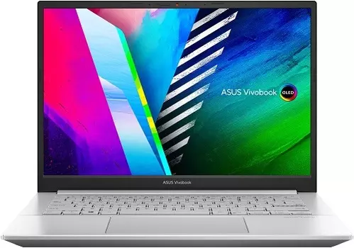 Ноутбук ASUS Vivobook Pro 14 M3401QA-KM093W 90NB0VZ3-M001D0 Ryzen 5 5600H/8GB/512GB SSD/noDVD/14" OLED/Radeon Graphics/Cam/BT/WiFi/Win11Home/Cool Silv