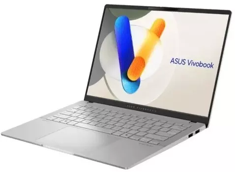 Ноутбук ASUS VivoBook S14 OLED M5406NA-QD080 90NB1491-M003N0 Ryzen 5 7535HS/16GB/512Gb/14"/OLED/FHD+/60Hz/NoOS/Silver