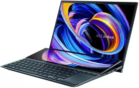 Ноутбук ASUS Zenbook Duo 14 UX482EGR-HY366W 90NB0S51-M001F0 I5-1155G7/16GB LPDDR4X/512GB SSD/14" Touch IPS 1920X1080/ScreenPad+/GeForce MX450 2GB/Win