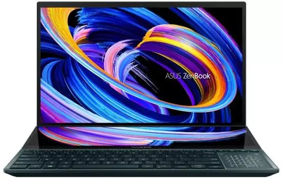 Ноутбук ASUS Zenbook Pro Duo UX582LR-H2053W 90NB0U51-M000R0 i7-10870H/16GB DDR4/1TB SSD/15.6" OLED Touch UHD IPS 3840X2160/GeForce RTX 3070 8GB/WiFi/B