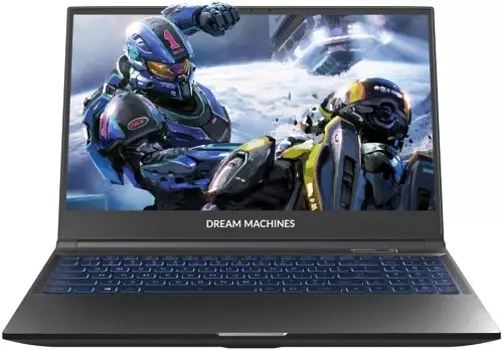 Ноутбук Dream Machines G1650-15KZ83 i5-12500H/16GB/1TB SSD/15.6" FHD 144Hz/GTX 1650 4GB/WiFi/BT/noOS/black