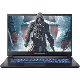 Ноутбук Dream Machines G1650Ti-17RU43 i5 10300H/16GB/1TBB SSD/noDVD/GeForce GTX1650Ti 4GB/17.3"/FHD/Cam/BT/WiFi/noOS/черный