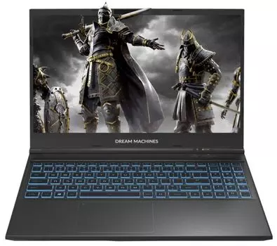 Ноутбук Dream Machines RG3050-15KZ38 i7-12700H/16GB/1TB SSD/15.6" FHD/144Hz/RTX 3050 4GB/WiFi/BT/noOS/black