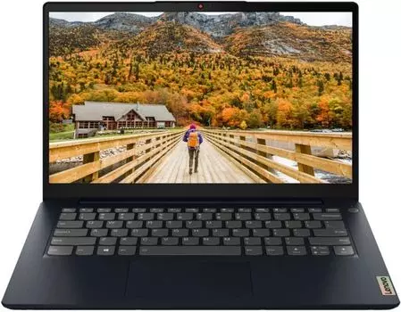 Ноутбук Lenovo IdeaPad 3 14ALC6 82KT002VRK Ryzen 3 5300U/8GB/512GB SSD/Radeon Graphics/14" IPS FHD/WiFi/BT/Cam/noOS/blue