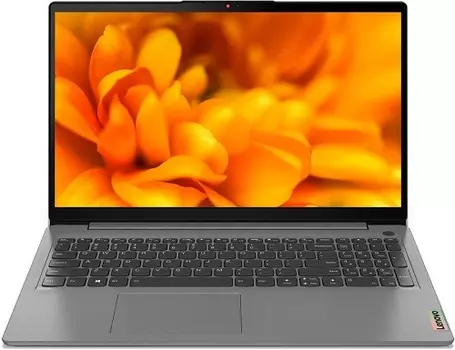 Ноутбук Lenovo IdeaPad 3 15ITL6 82H800L8RK i3 1115G4/4GB/256GB SSD/UHD Graphics/15.6" IPS FHD/WiFi/BT/Cam/noOS/grey