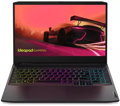 Ноутбук Lenovo IdeaPad Gaming 3 15ACH6 82K2007HRM Ryzen 5 5600H/8GB/512GB SSD/15,6 FHD IPS/RTX 3050 Ti 4GB/BT/WiFi/noDVD/cam/noOS/black