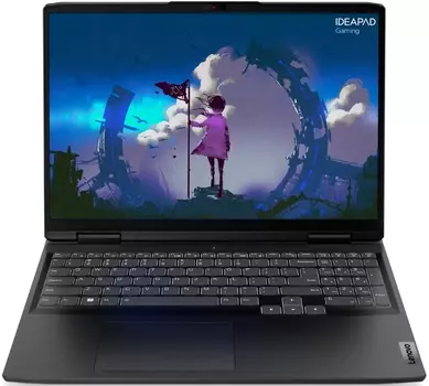 Ноутбук Lenovo IdeaPad Gaming 3 16IAH7 82SA00DJRK i7-12650H/16GB/1TB SSD/GeForce RTX 3050 Ti 4GB/16" 1920*1200 IPS/Cam/DOS