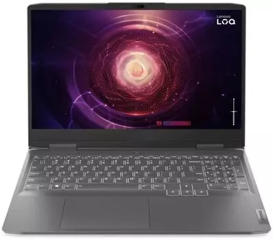 Ноутбук Lenovo LOQ 15APH8 82XT006VRK R5-7640HS/16GB/512GB SSD/RTX 4050 6GB/15.6" WQHD IPS/WiFi/BT/DOS/storm grey