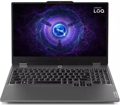 Ноутбук Lenovo LOQ 15IRX9 83DV00GBRK i5-13450HX/16GB/512GB SSD/GeForce RTX 4050 6GB/15.6" FHD IPS/BT/WiFi/noOS/luna grey