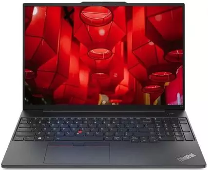 Ноутбук Lenovo ThinkPad E16 Gen1 21JN0073US i7-1355U/16GB/512GB SSD/Iris Xe Graphics/16" WUXGA IPS/WiFi/BT/Cam/Win11Pro/black