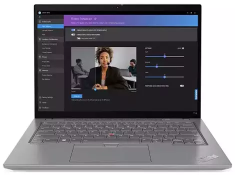 Ноутбук Lenovo ThinkPad T14 G4 21HD0077US i7-1355U/512GB SSD/16GB/14" WUXGA touchscreen IPS/Cam/FP Reader/Win11Pro/storm grey
