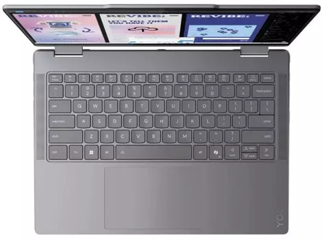 Ноутбук Lenovo Yoga 7 2-in-1 14ILL10 83JQ003FRK U7-256V/16GB/1TB SSD/Arc graphics/14" OLED Touch/WiFi/BT/Cam/Win11Home/luna grey