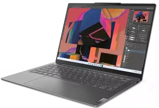 Ноутбук Lenovo Yoga Slim 6 14IRH8 83E00057RU i5-13500H/16GB/1TB SSD/Iris Xe graphics/14" WUXGA OLED/WiFi/BT/cam/Win11ome/storm grey