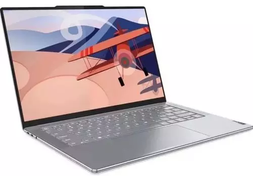 Ноутбук Lenovo Yoga Slim 7 14APU8 83AA001ERU Ryzen 7 7840S/16GB/512GB SSD/Radeon 780M/14.5" 2.9K OLED/noDVD/Cam/BT/WiFi/Win11Home/misty grey