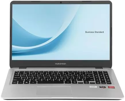 Ноутбук Maibenben B115A Ryzen 3 4300U/8GB/512GB SSD/Radeon graphics/15.6" IPS/WiFi/BT/cam/noOS/silver