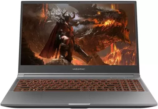 Ноутбук Maibenben X558 R7-5800H/16GB/512GB SSD/RTX 3060 6GB/15,6" FHD 144Hz/Linux/Grey