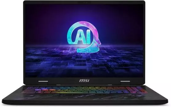 Ноутбук MSI Pulse 16 AI C1VGKG-018RU 9S7-15P311-018 Ultra 7 155H/16GB/1TB SSD/RTX4070 8GB/16" QHD+ IPS/WiFi/BT/Cam/Win11Home/black