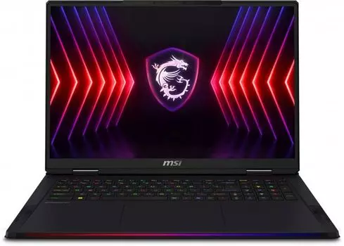 Ноутбук MSI Raider A18 HX A7VIG-026RU 9S7-182K32-026 Ryzen 9 7945HX3D/32GB/2TB SSD/GeForce RTX4090 16GB/18" IPS QHD+/cam/WiFi/BT/Win11Home/black