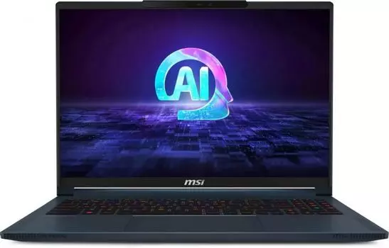 Ноутбук MSI Stealth 16 AI Studio A1VIG-062RU 9S7-15F312-062 Ultra 9 185H/32GB/2TB SSD/GeForce RTX 4090 16GB/16" UHD+ IPS/WiFi/BT/cam/Win11Home/dk.blue