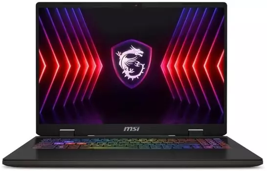 Ноутбук MSI Sword 16 HX B13VGKG-855XRU 9S7-15P214-855 i7-13700HX/16GB/1TB SSD/RTX4070 8GB/16" FHD+ IPS/WiFi/BT/DOS/cosmos gray