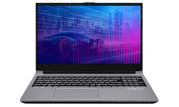 Ноутбук OSIO CyberLine C150i-002 i5-12600H/16GB/512GB SSD/RTX 4050/1920x1080 15.6" 144Hz/Grey/NoOS