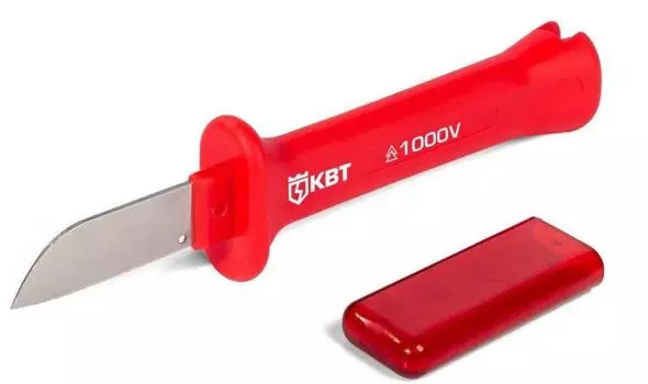 Нож диэлектрический КВТ 92313 НМИ-12 серия ПРАКТИК