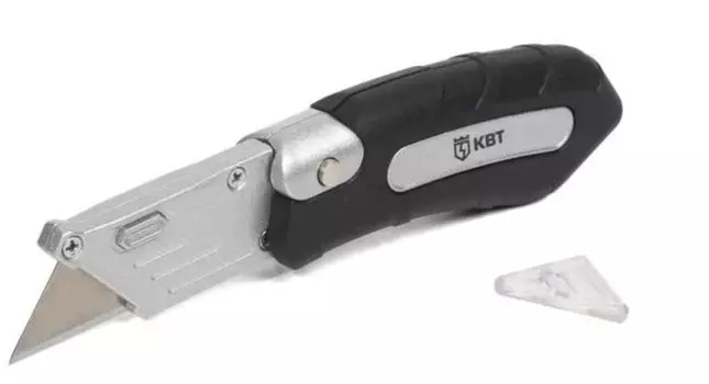 Нож КВТ 79899 строительный монтажный НСМ-20 серия ПРОФИ