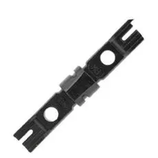 Нож-вставка NikoMax NMC-14TBK для заделки витой пары в кроссы типа KRONE, крепление Twist-Lock