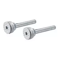 Ножка Hyperline FV-M12 M12x95 (до 500 кг), цвет серебристый, для шкафов и стоек серий TTC, TSC, TWM-FC, ORV