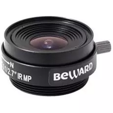 Объектив Beward B02820FIR127 2 Мп, фиксированный, f = 2.8мм, F2.0, 1/2.7", ИК коррекция, крепление CS