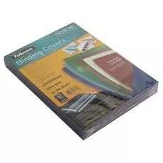 Обложка Fellowes FS-53713 для переплёта A4 Delta, синий, 250г/кв.м, тиснение под кожу, 100 шт.