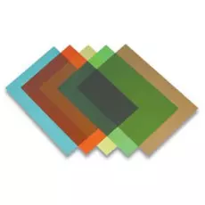 Обложка Fellowes FS-53770 Transparent А4 , 200 мкм, желтый, 100 шт, pvc