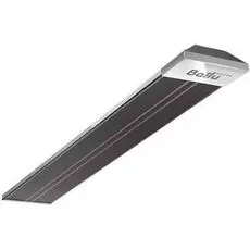 Обогреватель Ballu BIH-AP4-2.0-B инфракрасный, влагозащита IP54, поворотные кронштейны в комплекте, черный