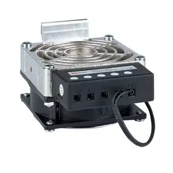 Обогреватель EKF heater-vent-q-200-20 на DIN-рейку с вентилятором 200Вт 230В IP20 Quadro PROxima