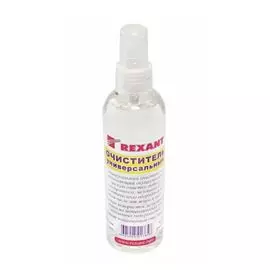 Очиститель Rexant 09-4105 универсальный, 200 мл, с распылителем (Абсолютированный 99,7%)
