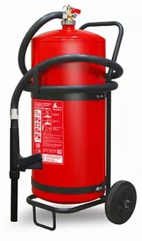 Огнетушитель Пожтехника ОП-50 АВСЕ МИГ Е (15А, 233В-3, C, E) порошковый с повышенной огнетушащей способностью, с перекрывным стволом