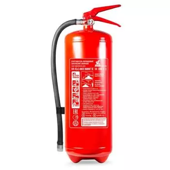 Огнетушитель Пожтехника ОП-5 АВСЕ МИГ Е (3А, 89В, С, Е) порошковый с повышенной огнетушащей способностью