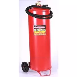 Огнетушитель ЯрПожИнвест ОП-100 (з) АВСЕ порошковый закачной, 120 л, масса заряда порошка 100 кг, длина струи 6 м, продолжительность подачи 30 сек, 23