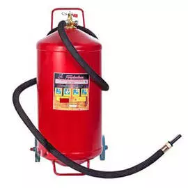 Огнетушитель ЯрПожИнвест ОП-35 (з) АВСЕ порошковый закачной, 35.4 л, масса заряда порошка 35±1,75 кг, длина струи 6 м, продолжительность подачи 20 сек