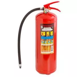 Огнетушитель ЯрПожИнвест ОП-4 (з) АВСЕ порошковый закачной, предназначен для тушения пожаров классов А, В, С, Е масса заряда 4 кг, в комплекте шланг б